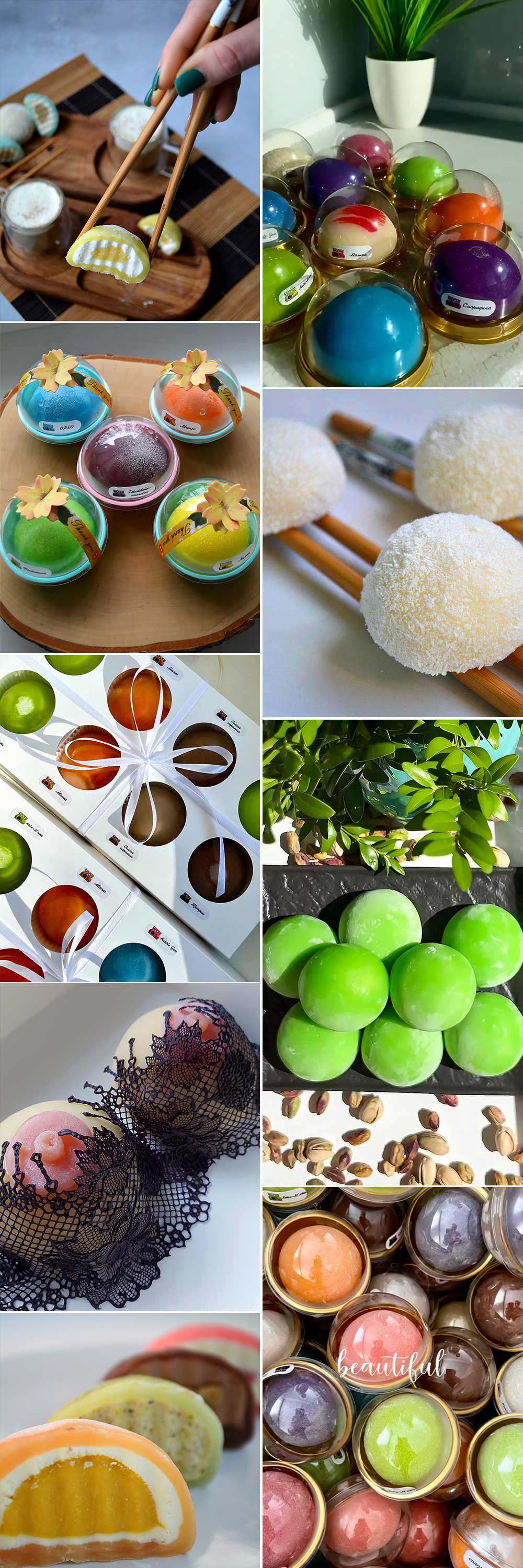 Mochi (моти, моті, мочи, мочі) трендовий японський десерт